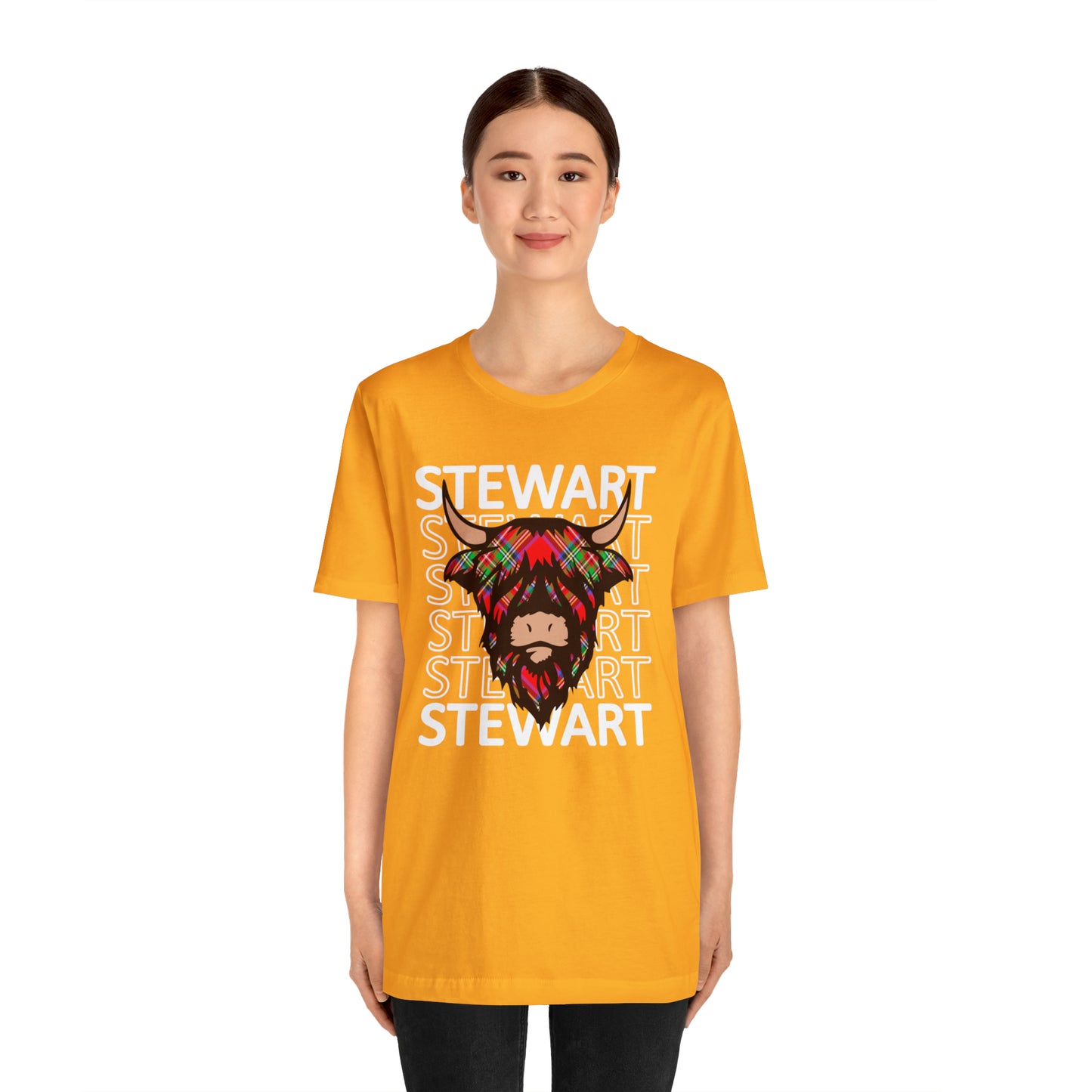 Clan Stewart | Hairy Coo | Unisex T-Shirt