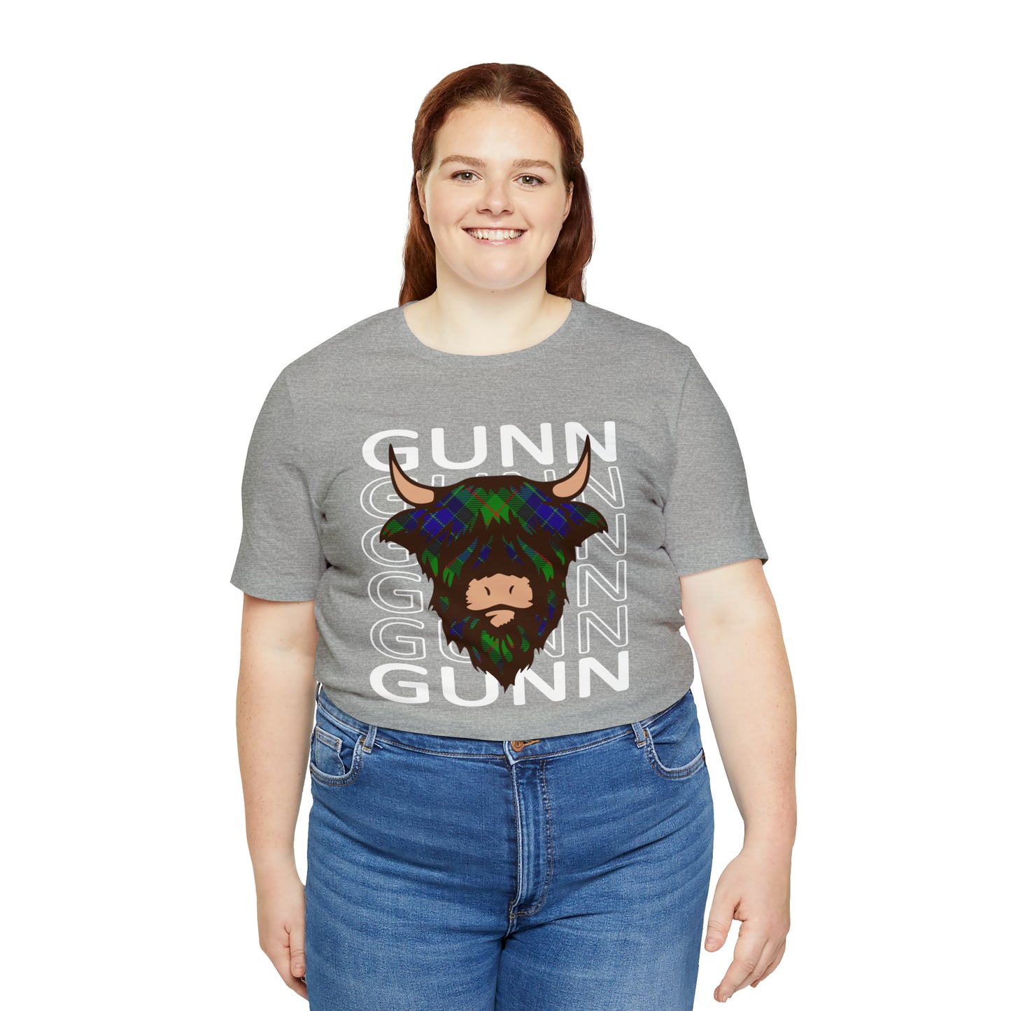 Clan Gunn | Hairy Coo | Unisex T-Shirt