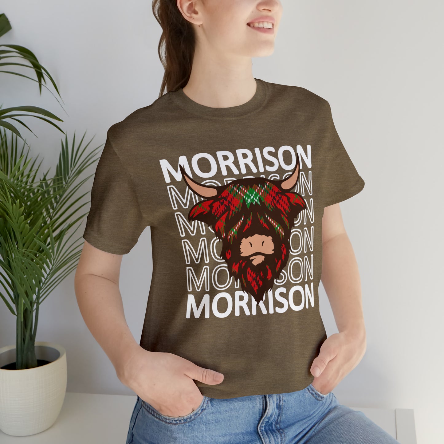 Clan Morrison | Hairy Coo | Unisex T-Shirt