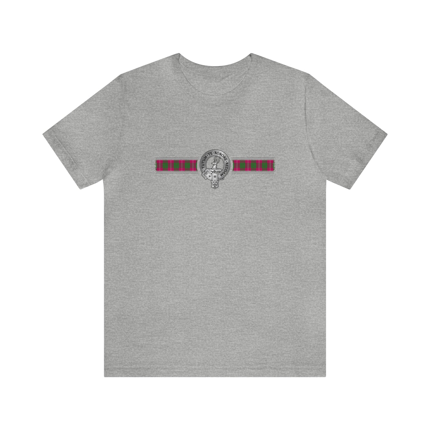 Clan Crawford Crest & Tartan | Unisex T-Shirt