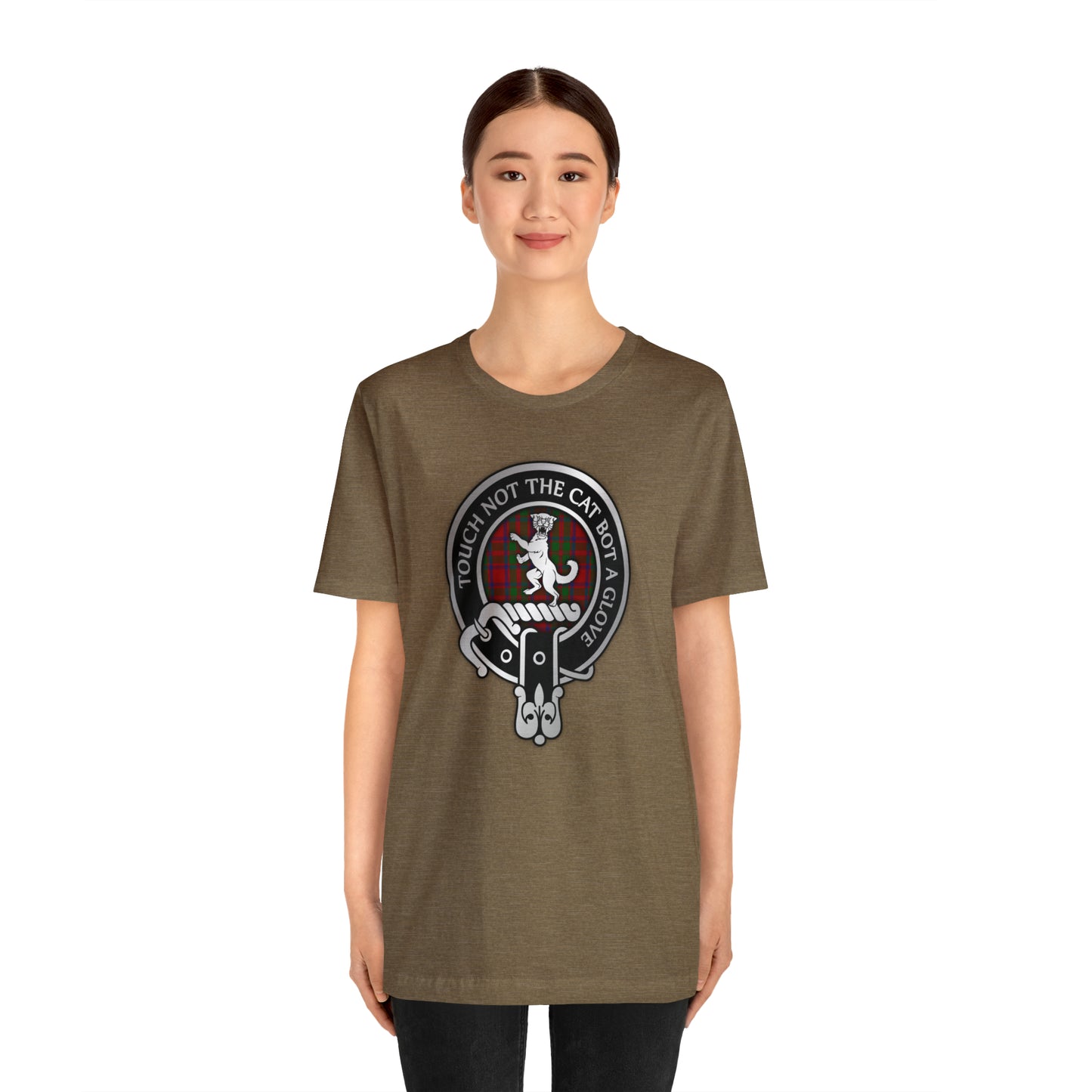 Clan MacIntosh | MacKintosh Crest & Tartan | Unisex T-Shirt