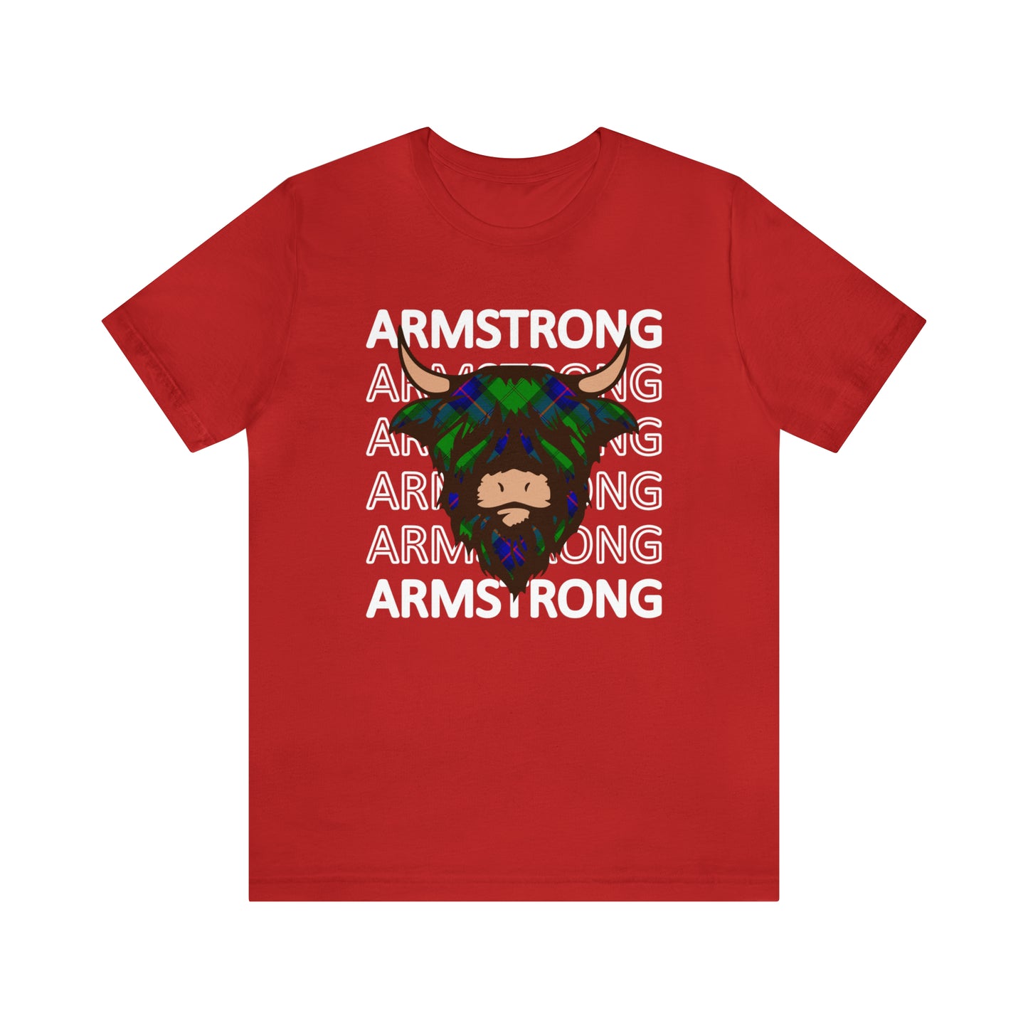 Clan Armstrong | Hairy Coo | Unisex T-Shirt