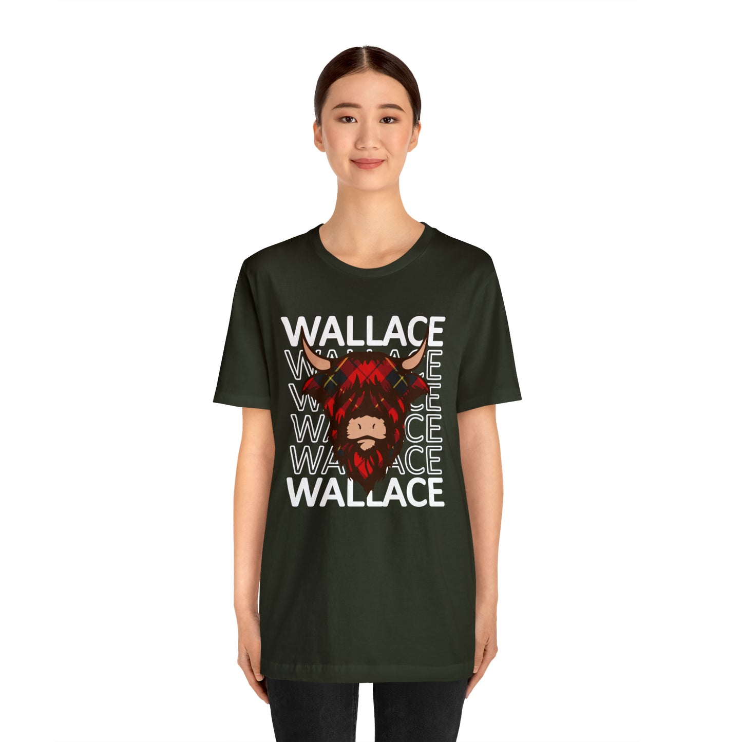 Clan Wallace | Hairy Coo | Unisex T-Shirt