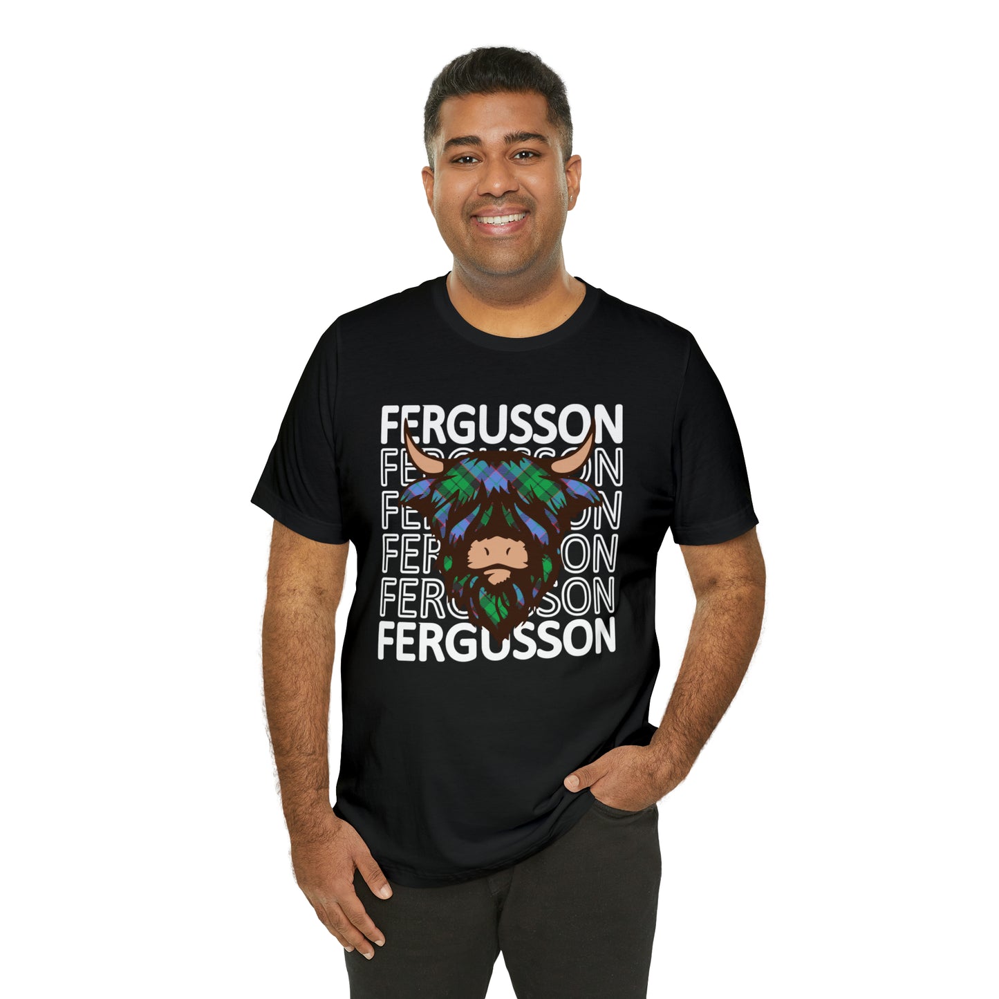 Clan Fergusson | Hairy Coo | Unisex T-Shirt