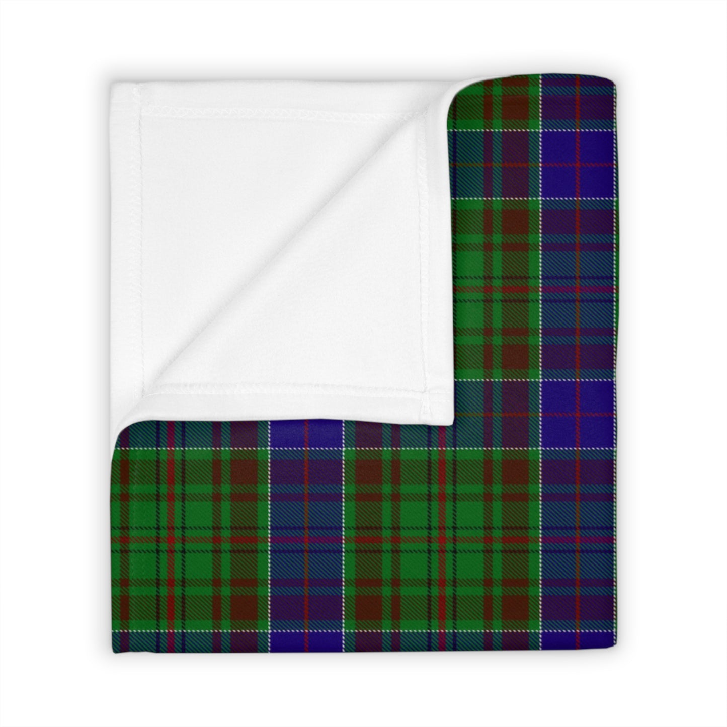 Clan Adams Tartan Throw Blanket