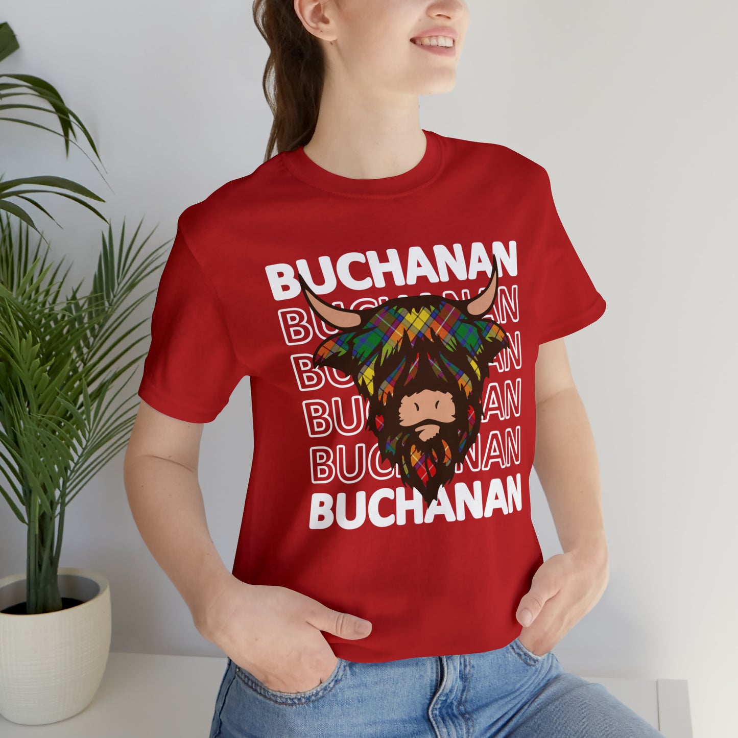 Clan Buchanan | Hairy Coo | Unisex T-Shirt