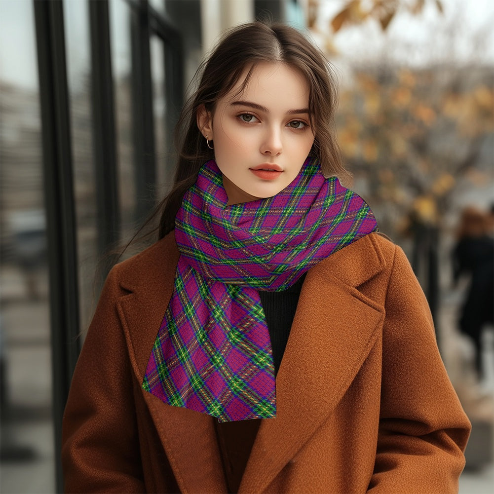 Clan MacGaugh Tartan Fluffy scarf