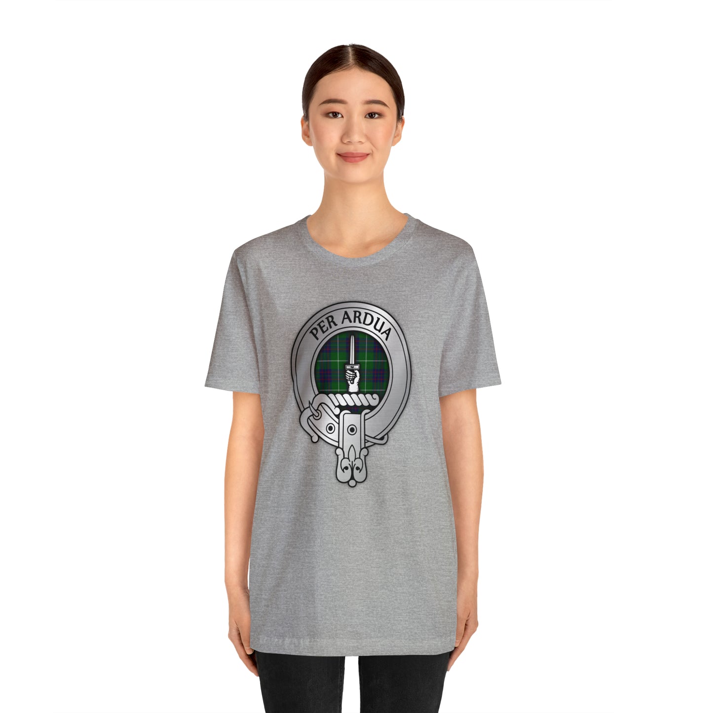 Clan MacIntyre Crest & Tartan | Unisex T-Shirt