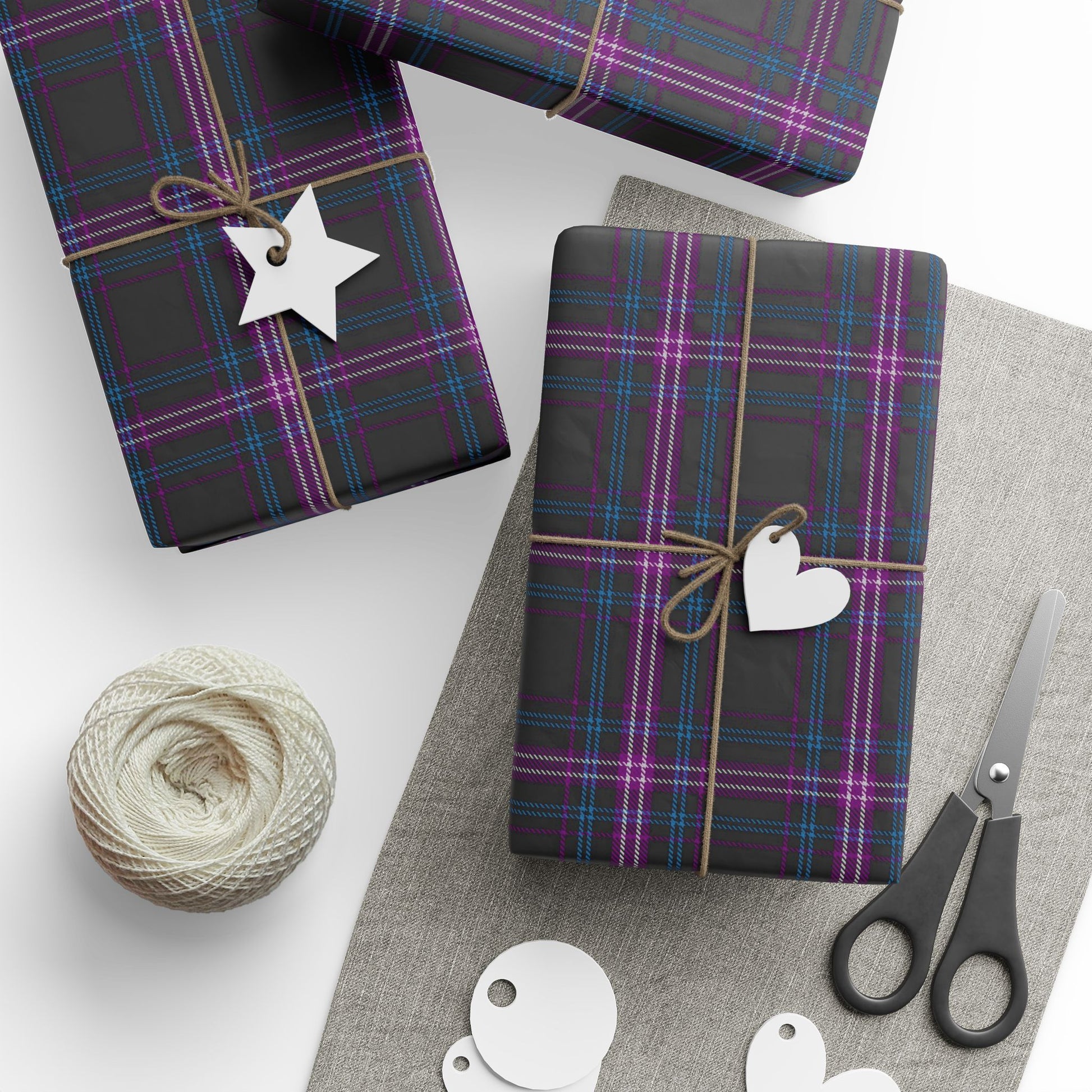 Clan Ironside Tartan Wrapping Papers