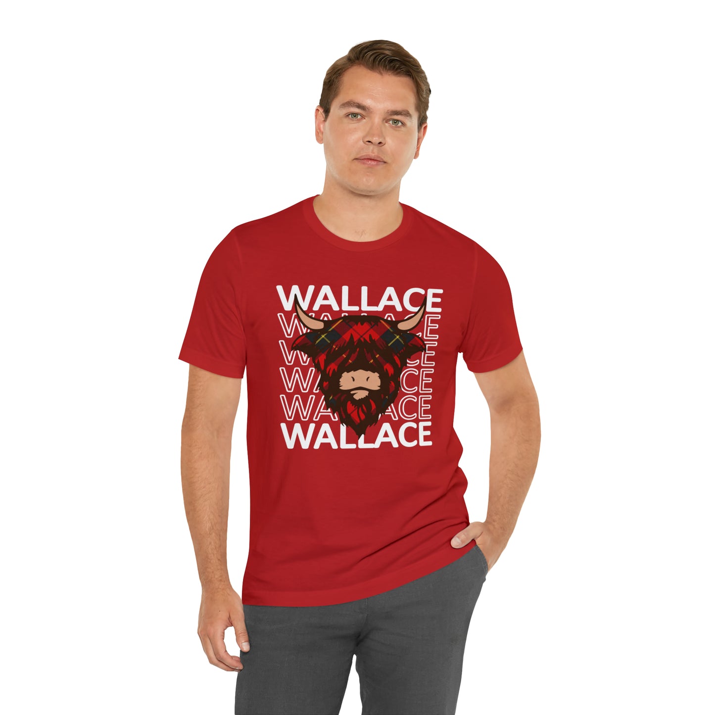 Clan Wallace | Hairy Coo | Unisex T-Shirt