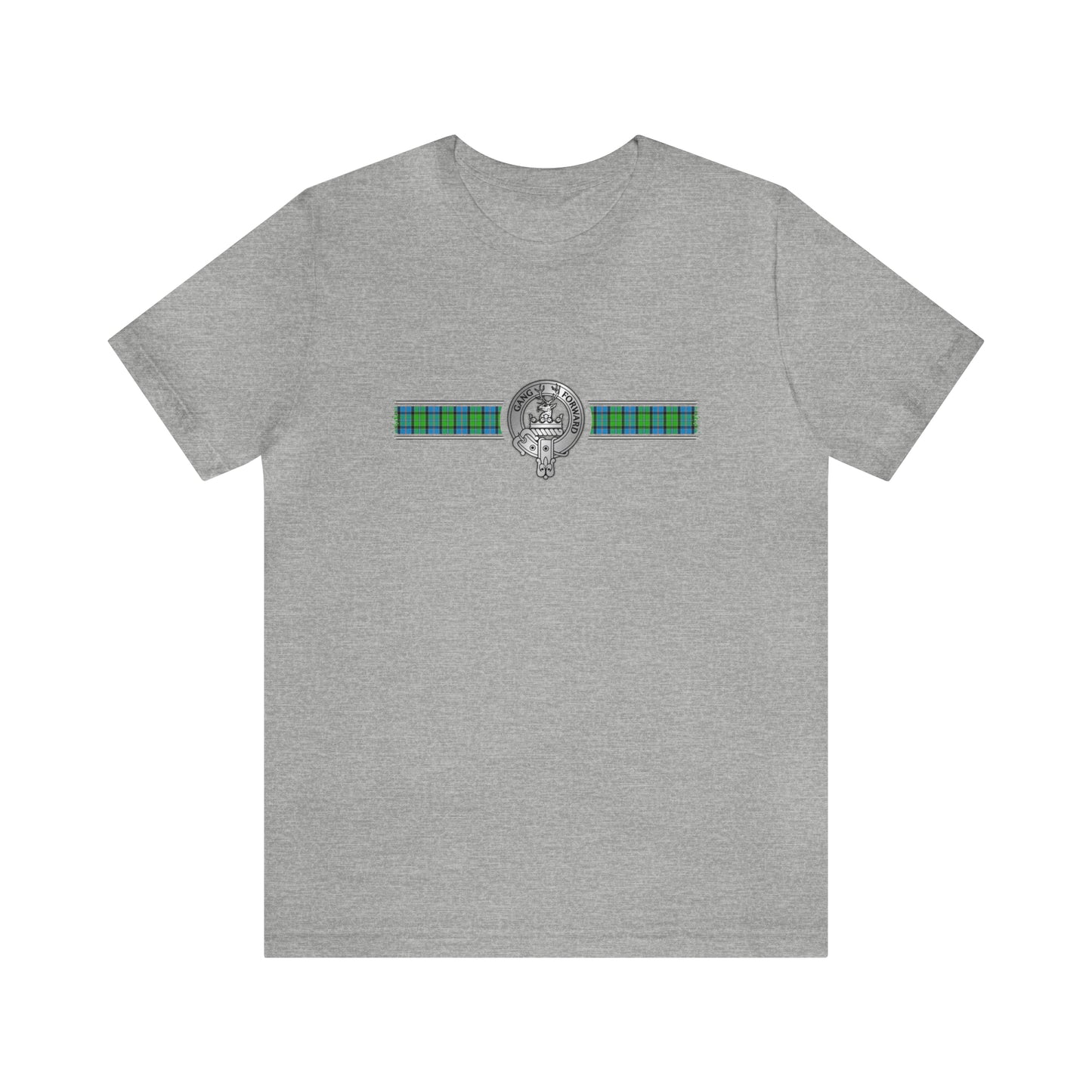 Clan Stirling Crest & Tartan | Unisex T-Shirt