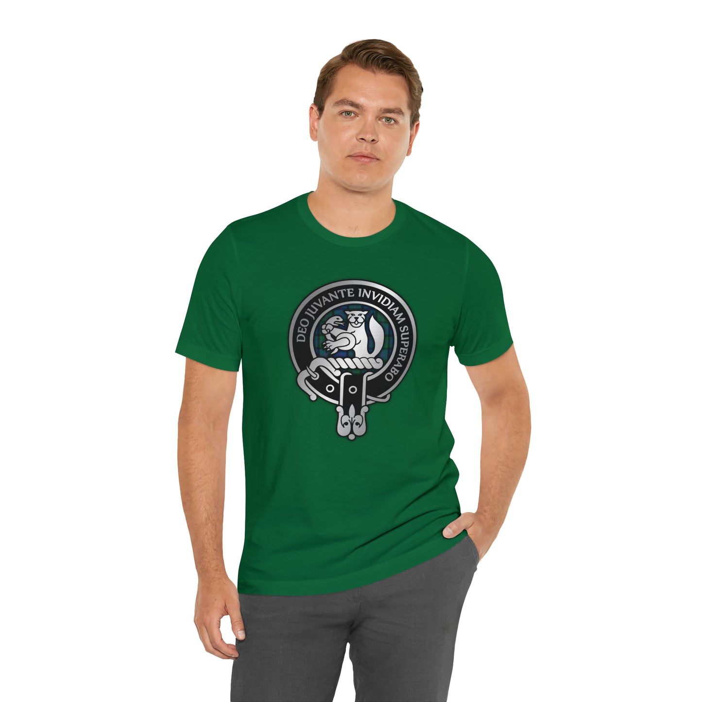 Clan MacThomas Crest & Tartan | Unisex T-Shirt