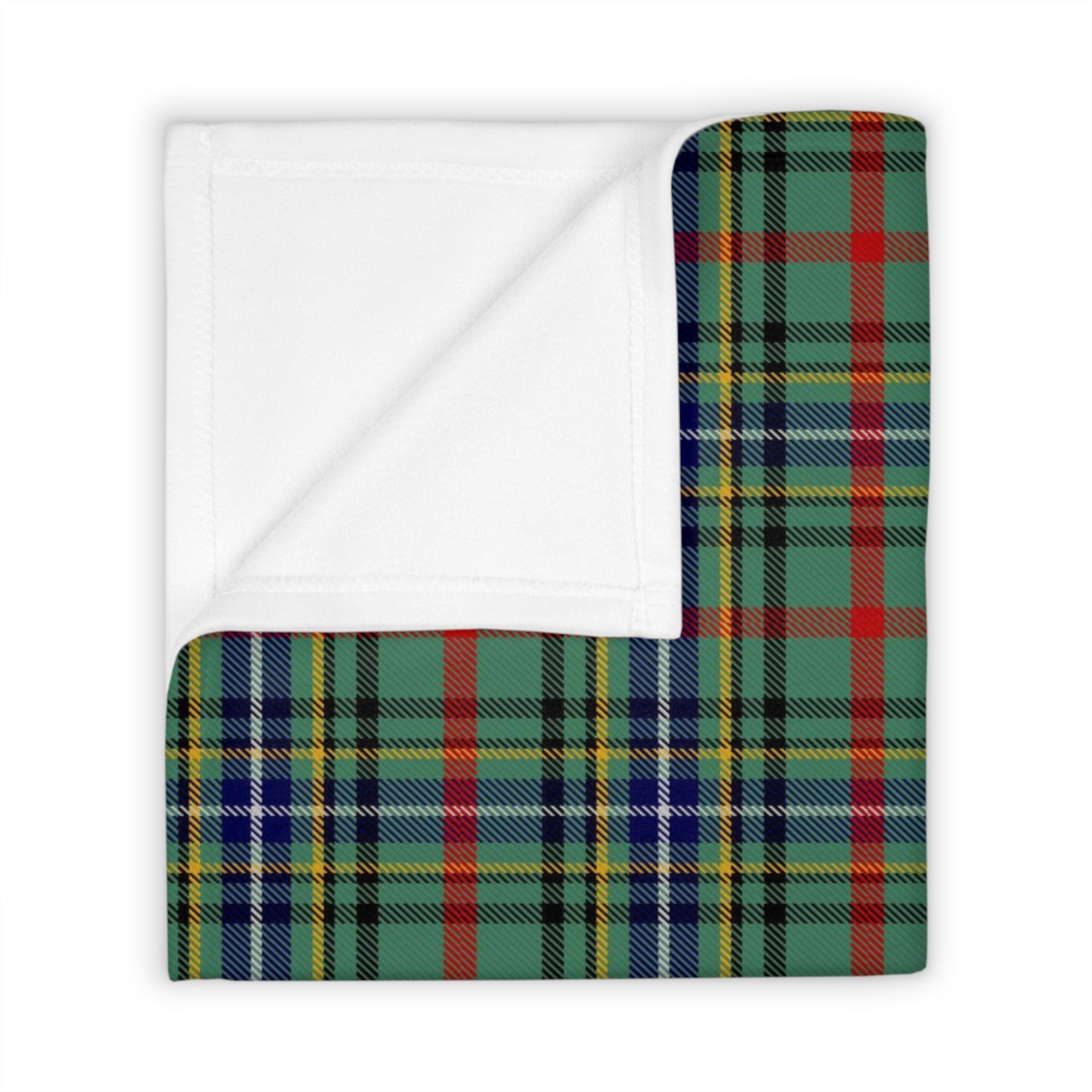 Clan Bisset Tartan Throw Blanket