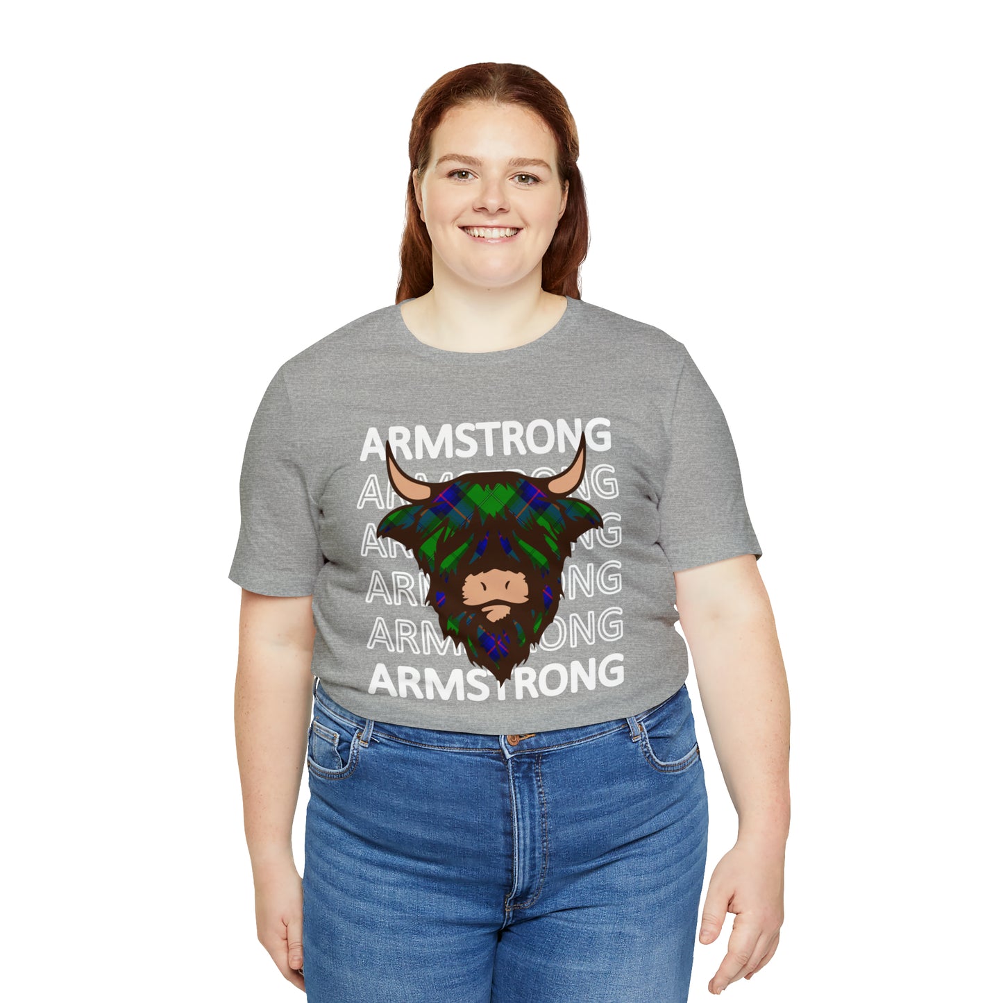 Clan Armstrong | Hairy Coo | Unisex T-Shirt