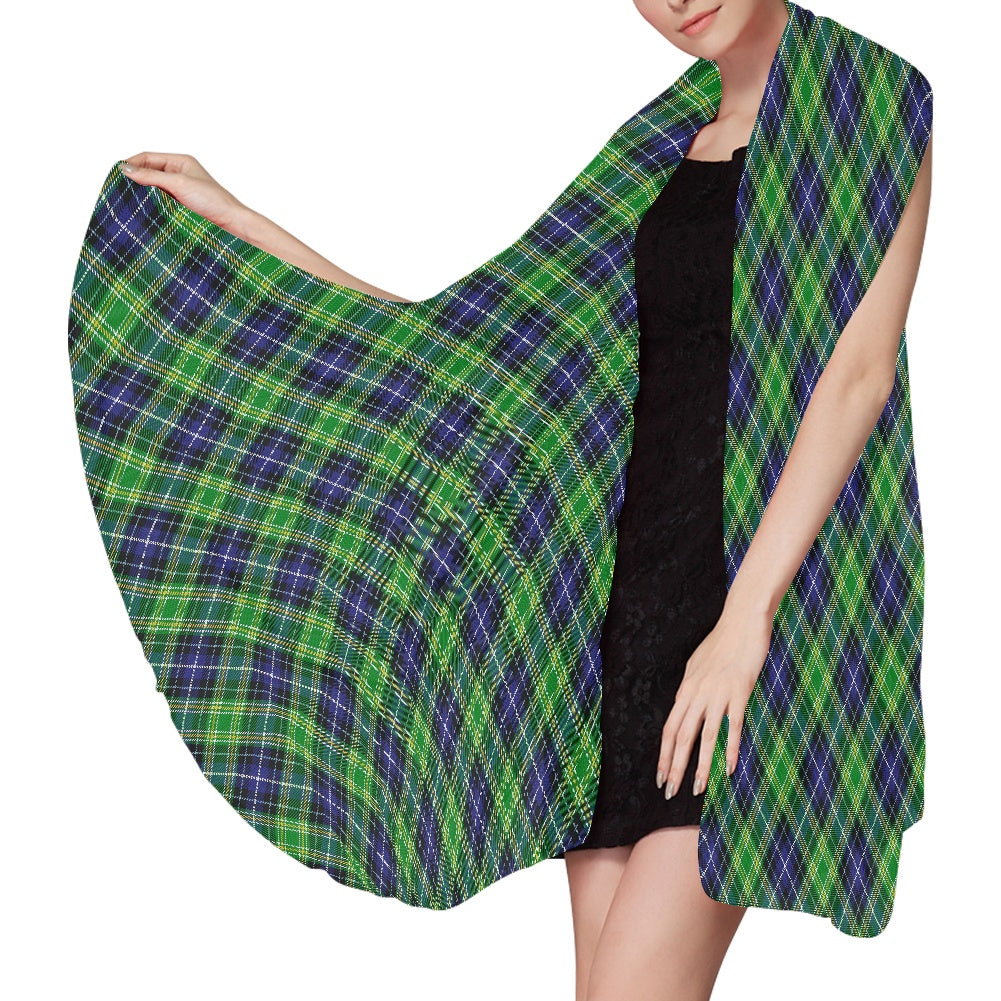 Clan MacKellar Tartan Bias Chiffon Scarf