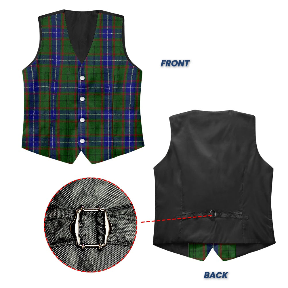 Clan Lee Tartan Suit vest jacket