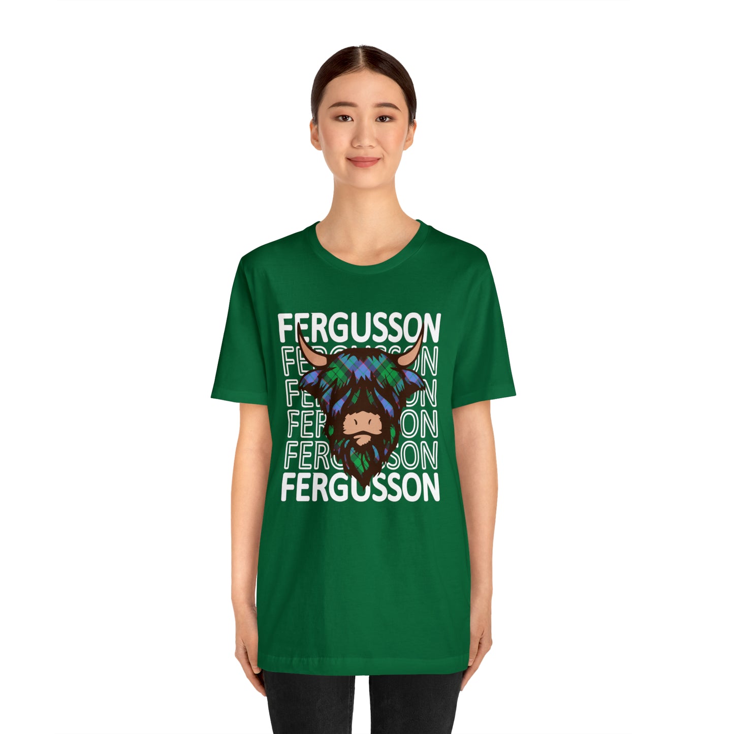 Clan Fergusson | Hairy Coo | Unisex T-Shirt