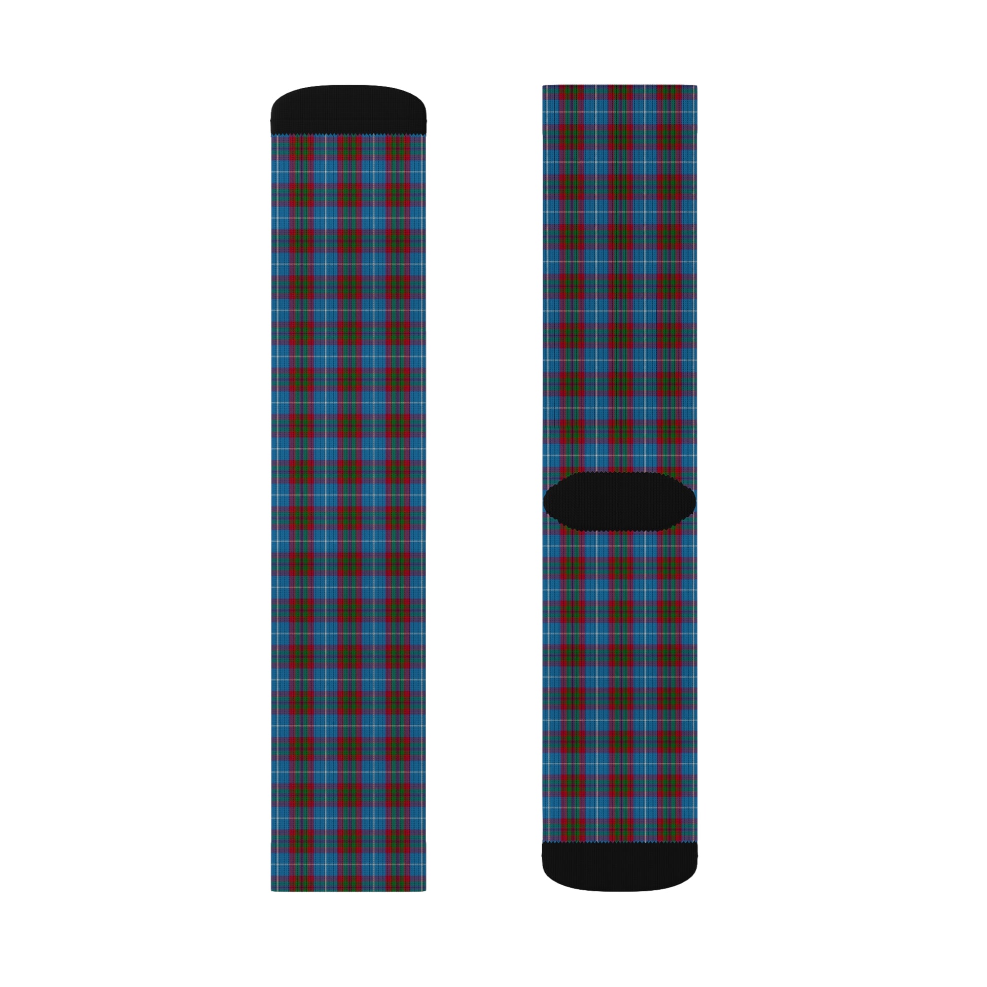 Clan Newton Tartan Socks