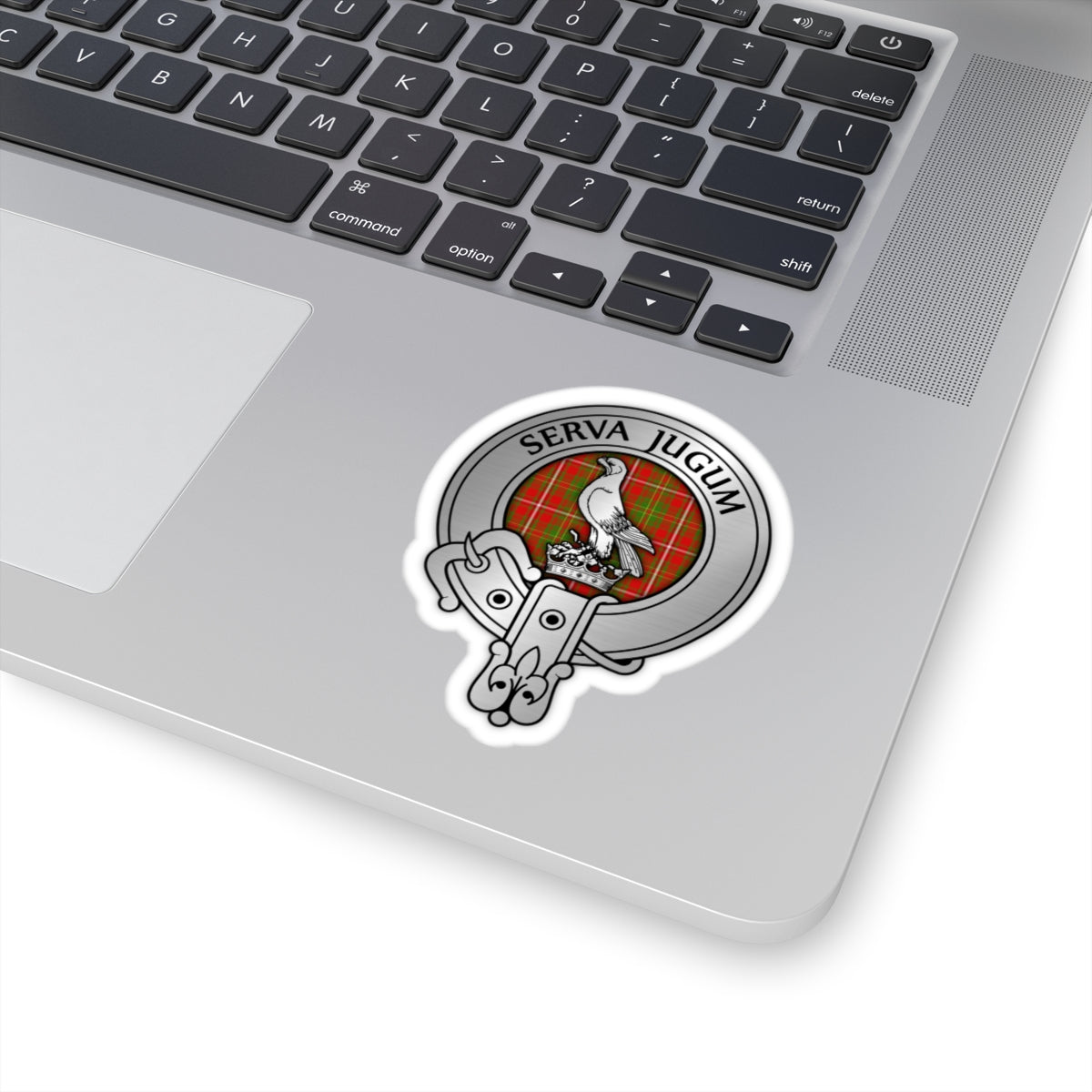 Clan Hay Crest & Tartan Kiss-Cut Stickers