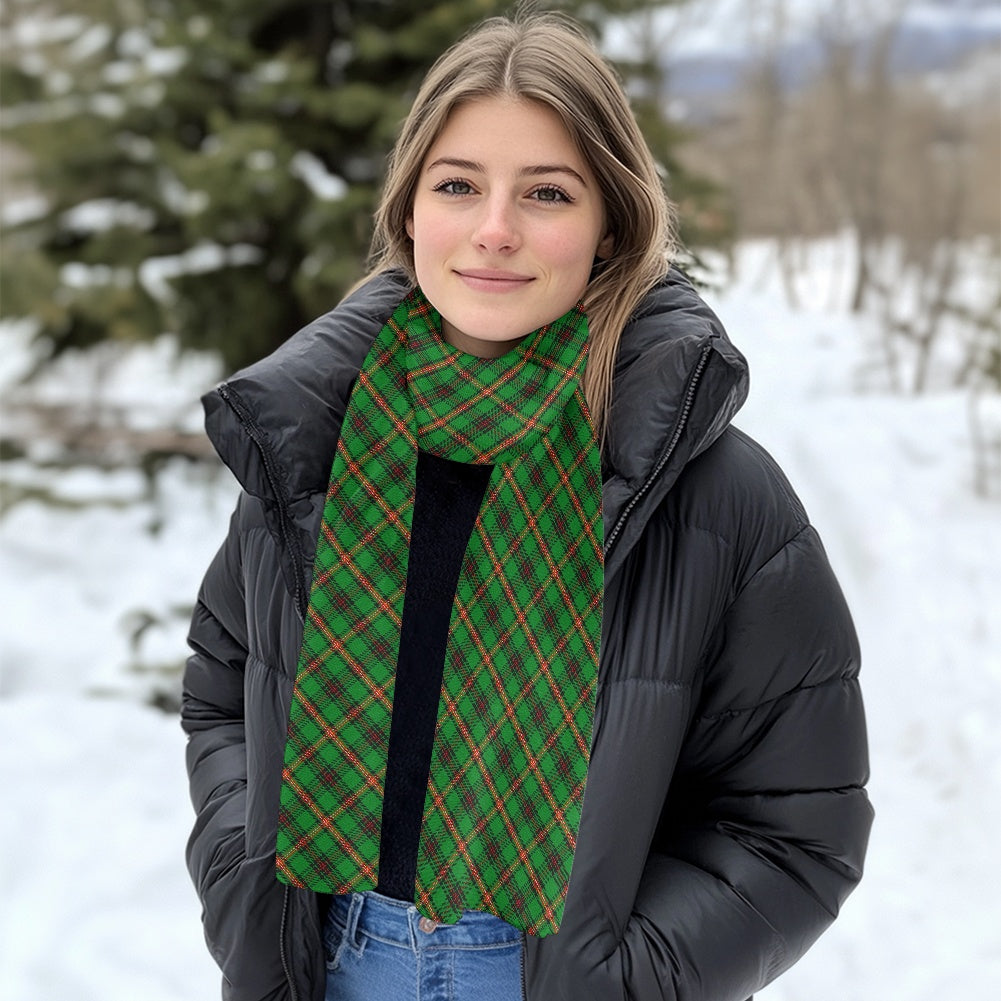 Clan Anstruther Tartan Fluffy scarf