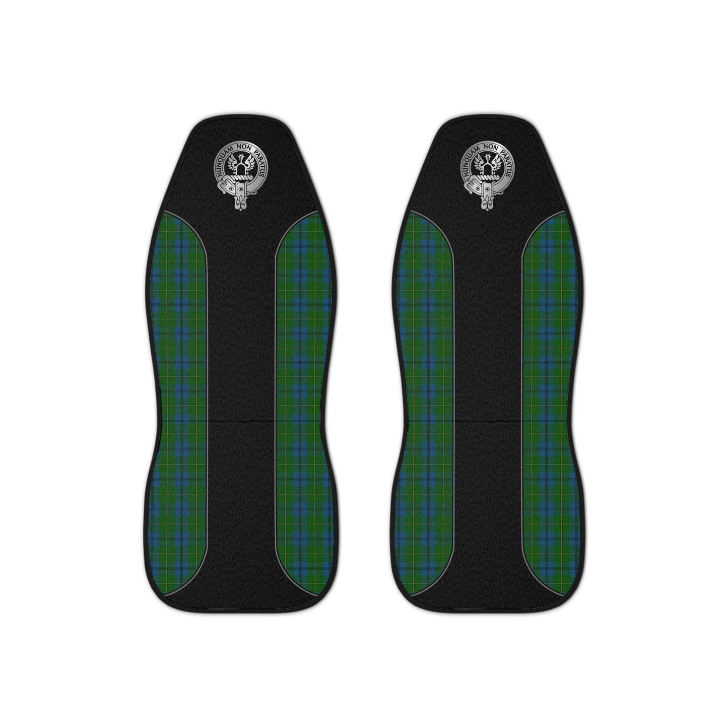 Clan Johnstone Crest & Tartan Car Seat Covers