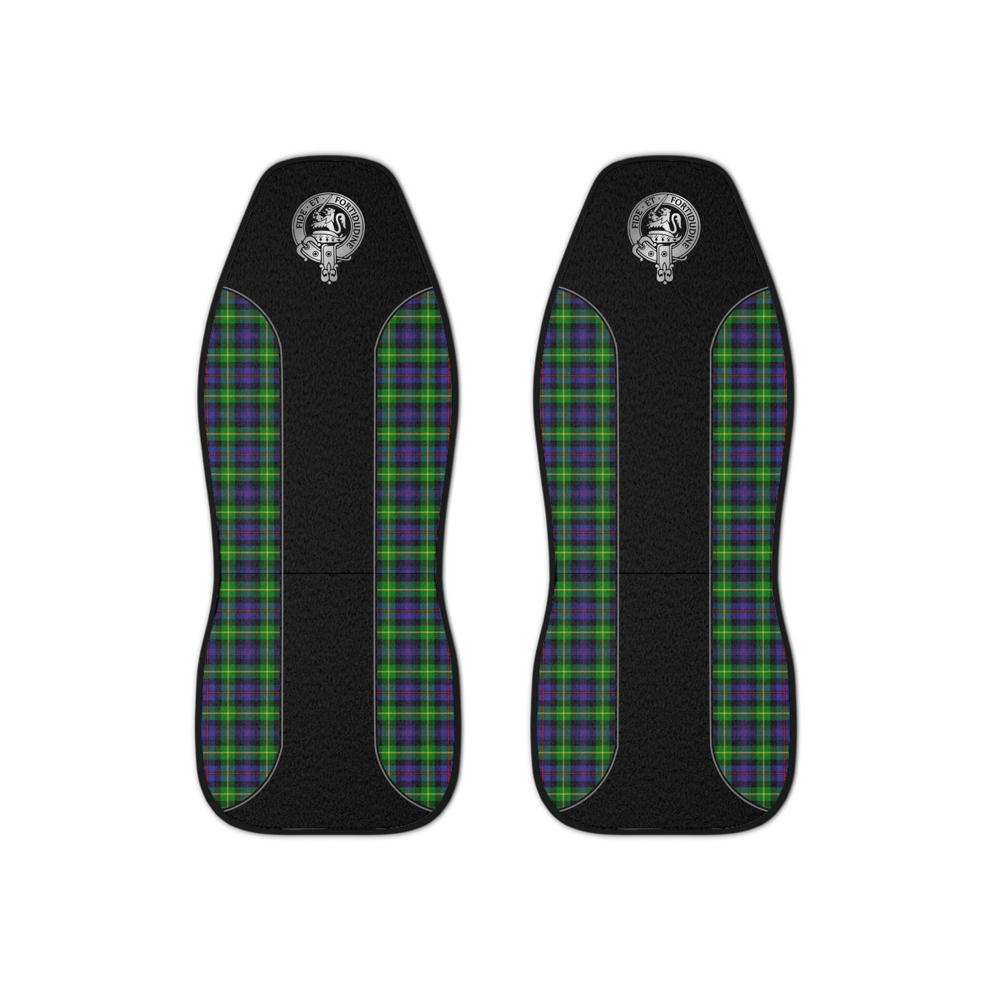 Clan Farquharson Crest & Tartan Car Seat Covers