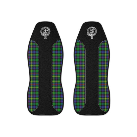 Clan Farquharson Crest & Tartan Car Seat Covers