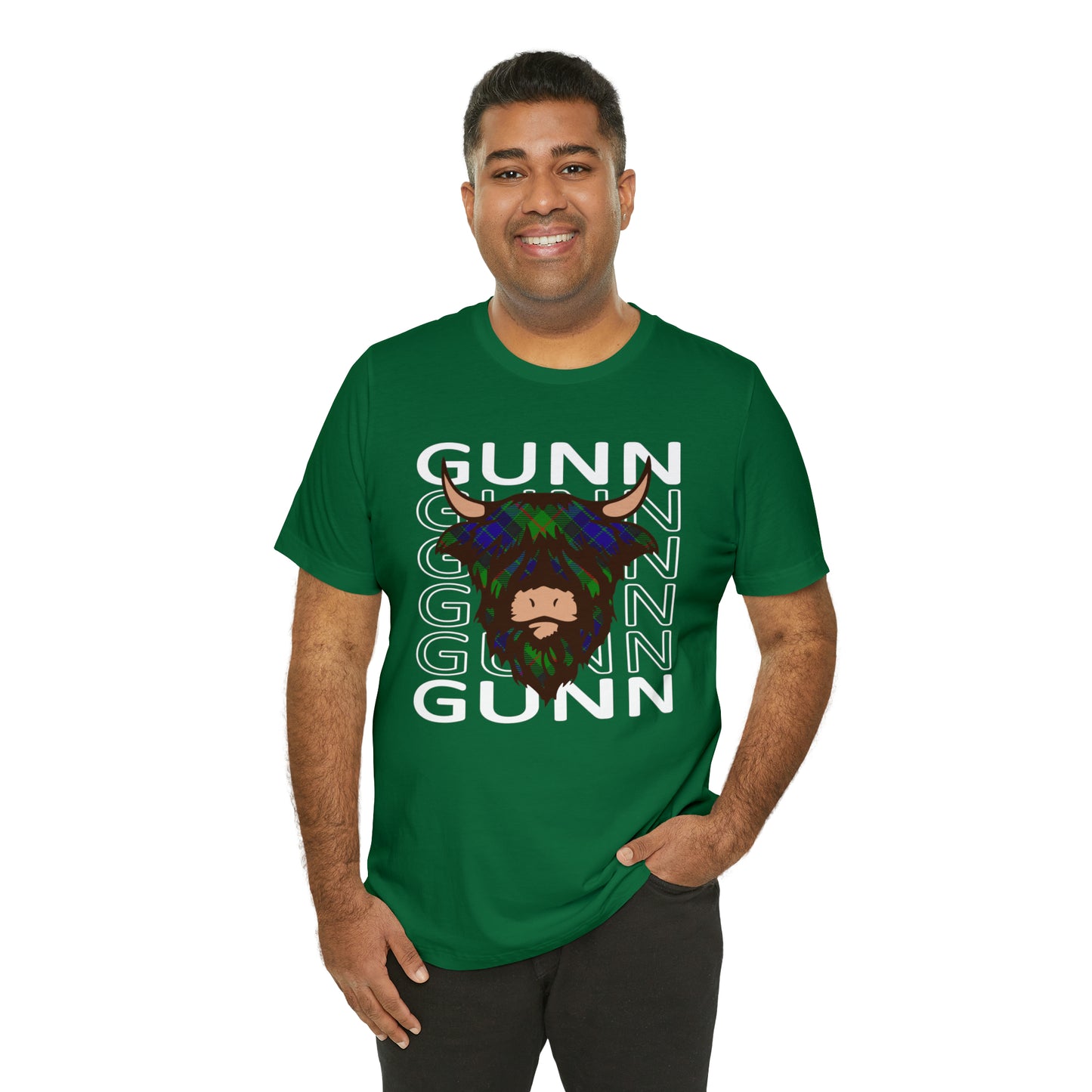 Clan Gunn | Hairy Coo | Unisex T-Shirt