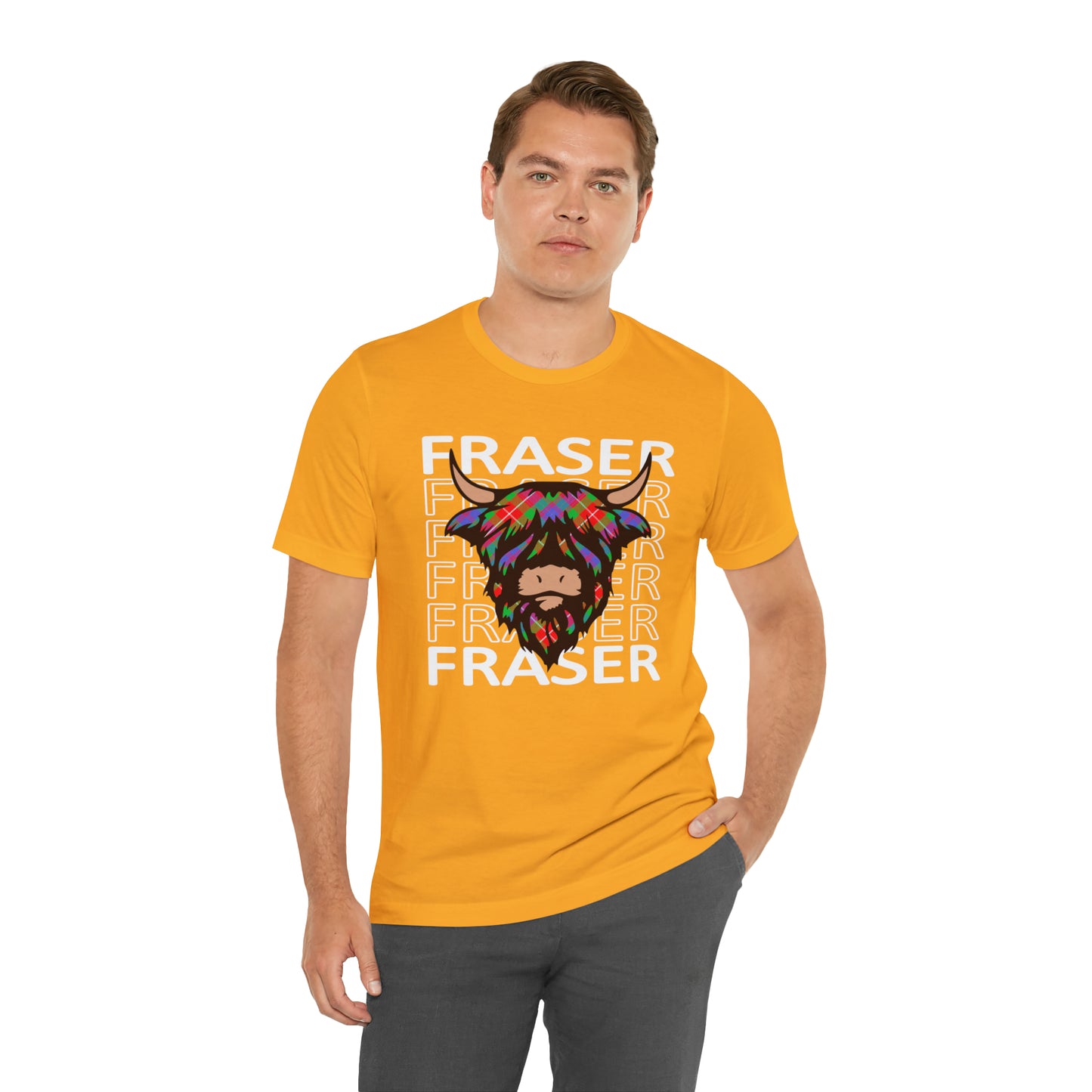 Clan Fraser | Hairy Coo | Unisex T-Shirt