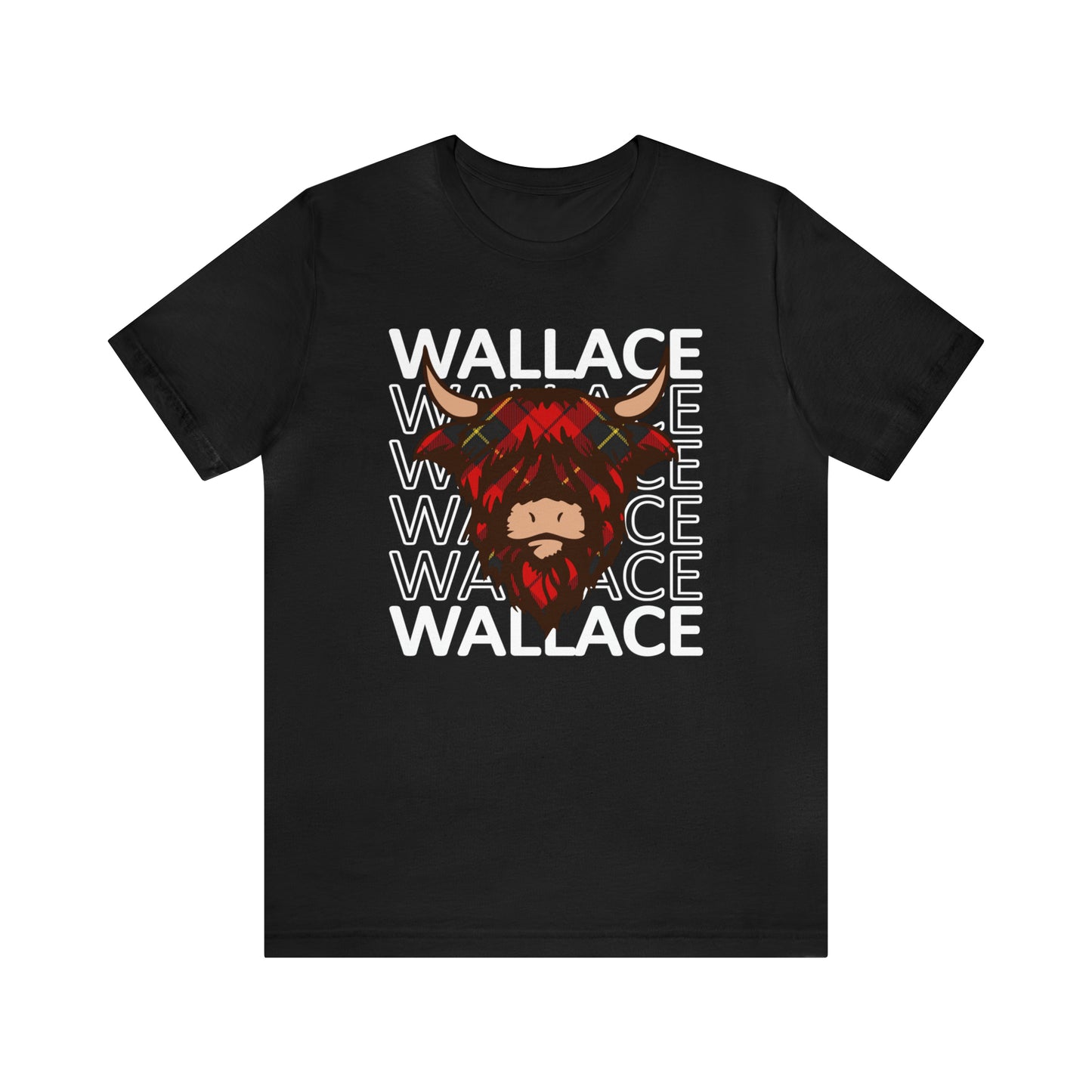 Clan Wallace | Hairy Coo | Unisex T-Shirt