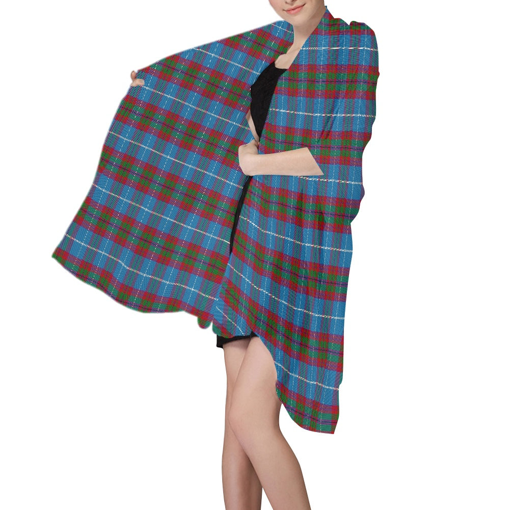 District - Edinburgh Tartan Chiffon Scarf
