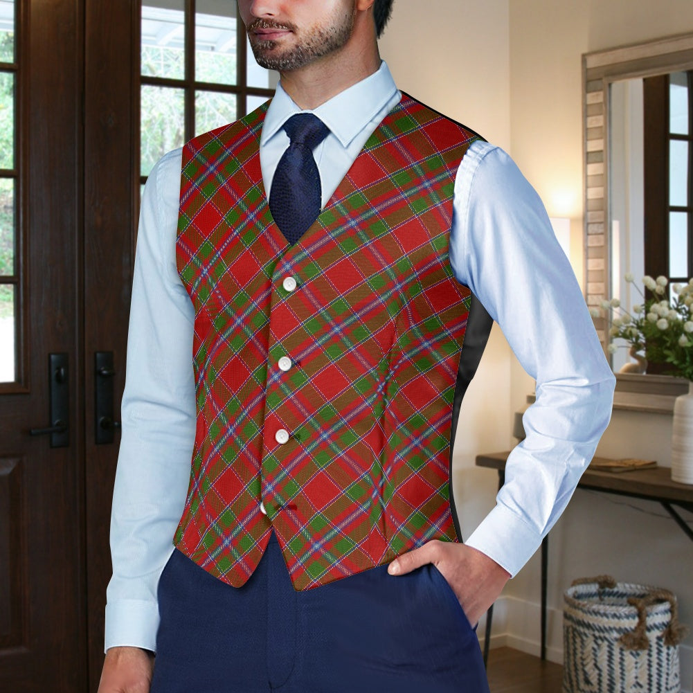 Clan Straiton Tartan Suit vest jacket