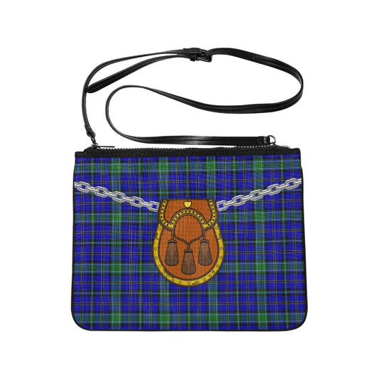 Clan Weir Tartan Kilt Clutch Bag