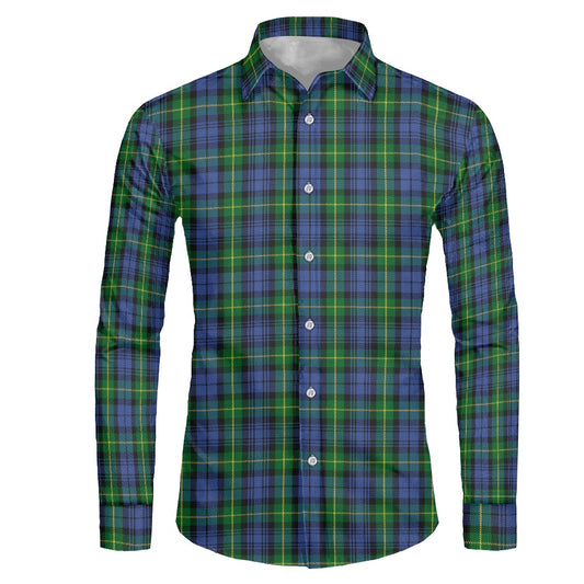 Clan Gordon Tartan Men's long-sleeved shirt