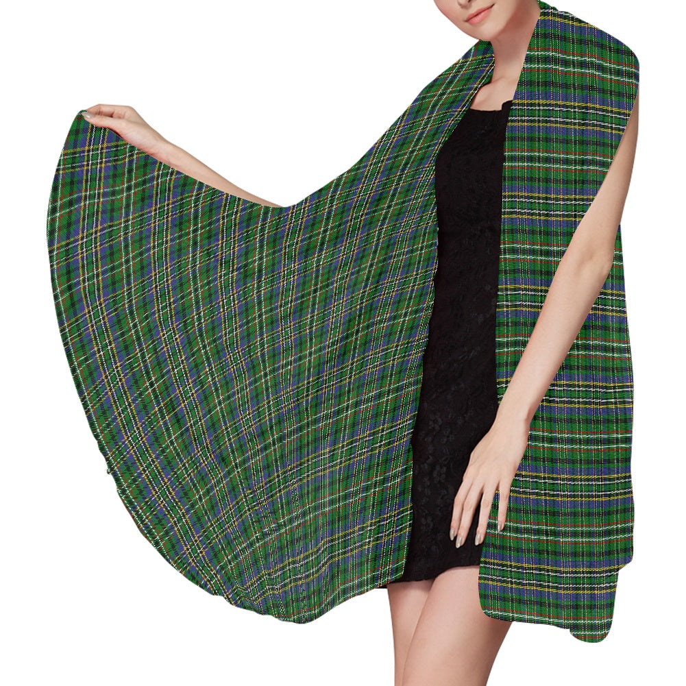 Clan Scott Green Tartan Chiffon Scarf