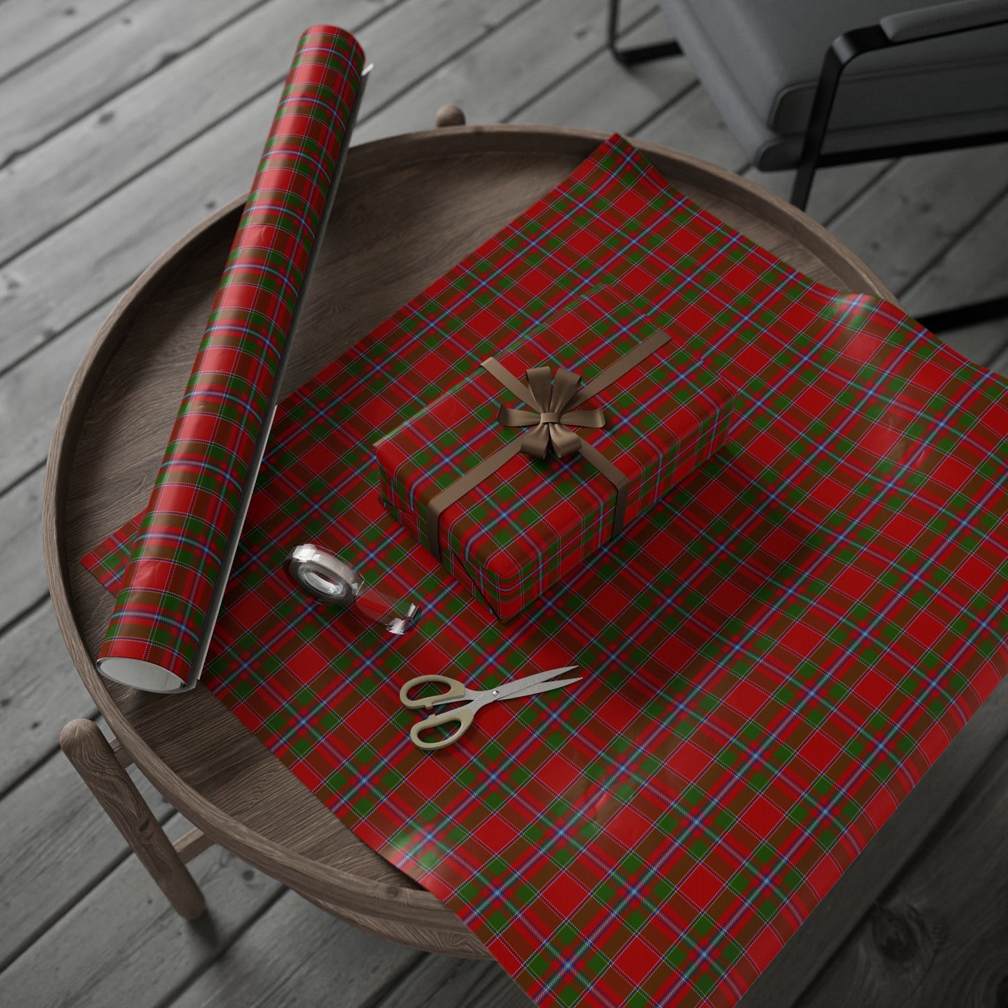 Clan Straiton Tartan Wrapping Papers