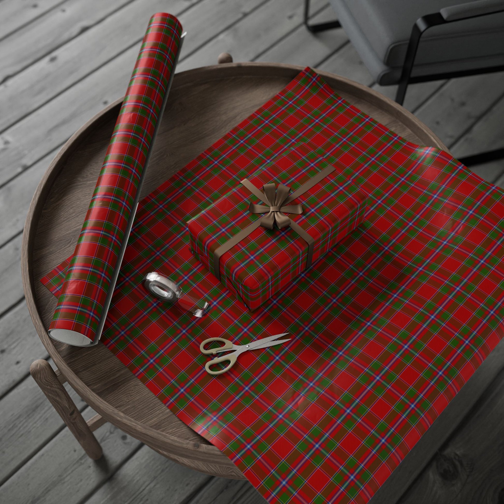 Clan Straiton Tartan Wrapping Papers