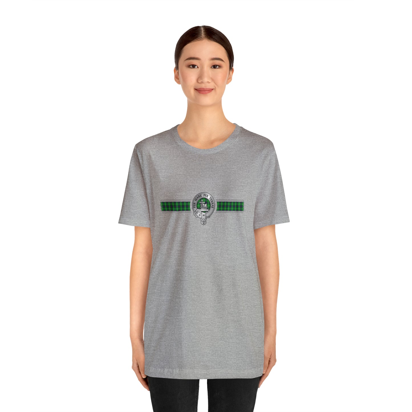 Clan MacDonald Crest & Tartan | Unisex T-Shirt