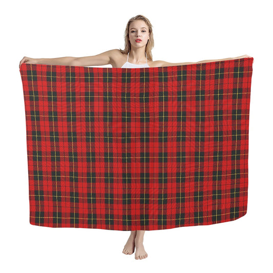Clan Wallace Tartan Chiffon Scarf
