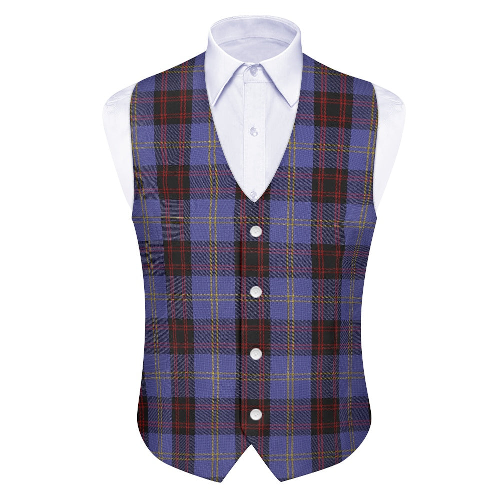 Clan Rutherford Tartan Suit vest jacket