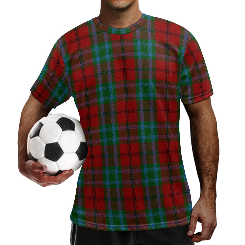 Clan MacCook Tartan Football Shirt white