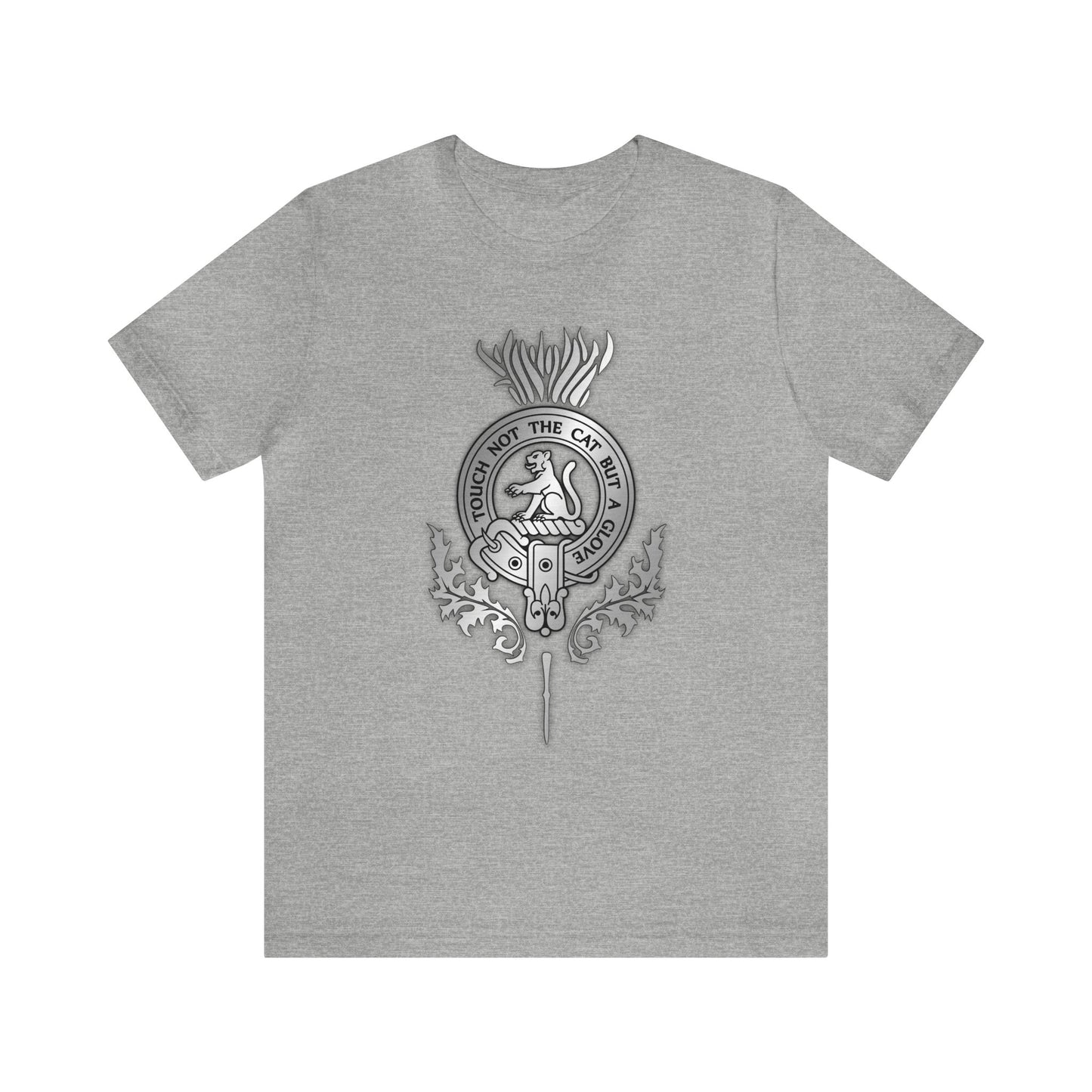 Clan MacPherson Crest & Thistle | Unisex T-Shirt