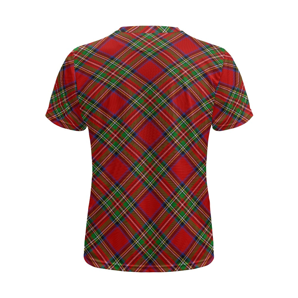 Clan Stewart Tartan Football Shirt