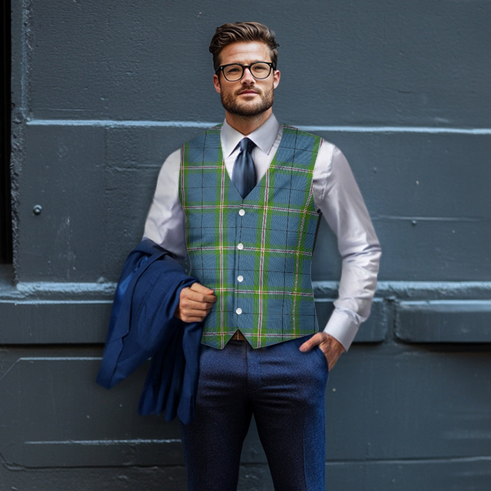 Clan Clelland Tartan Suit vest jacket