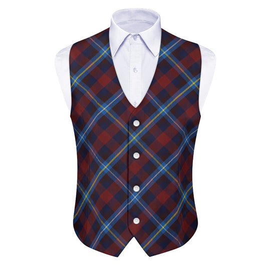 Highland Titles Tartan Suit vest jacket