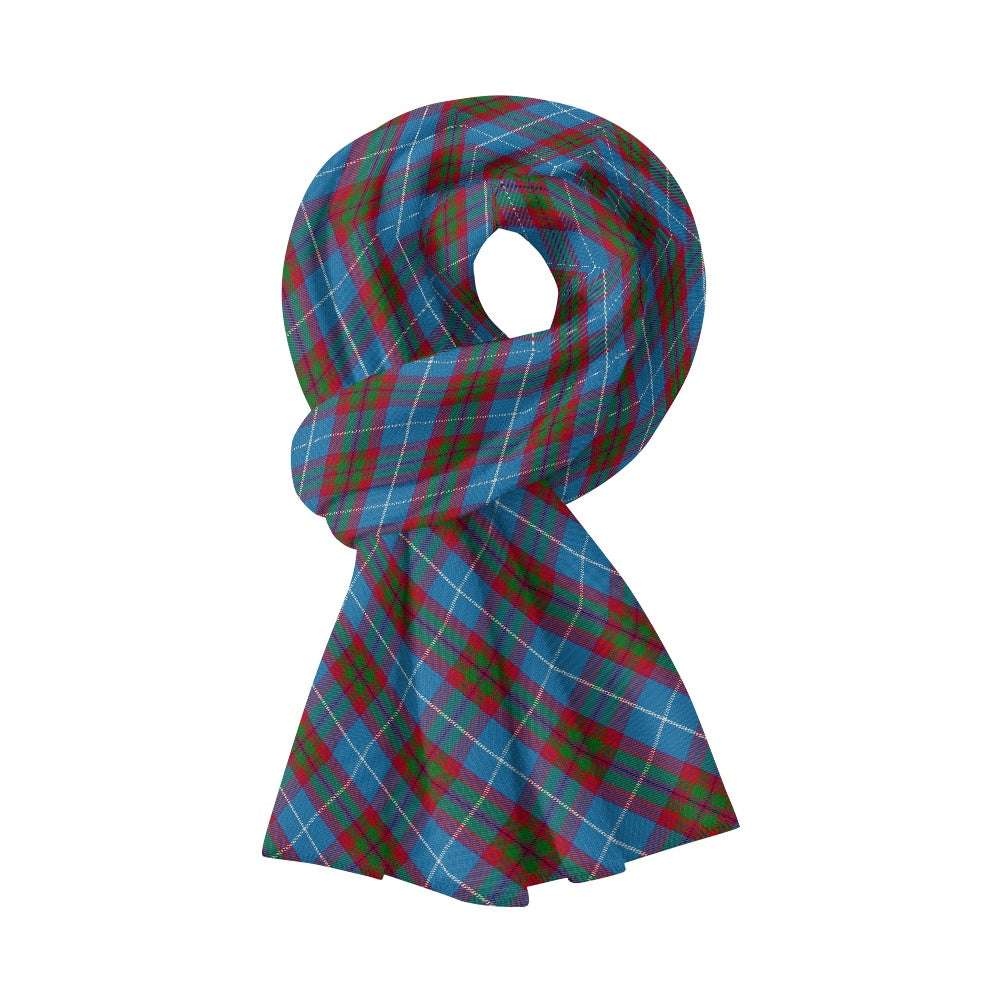Clan Moubray Tartan Fluffy scarf