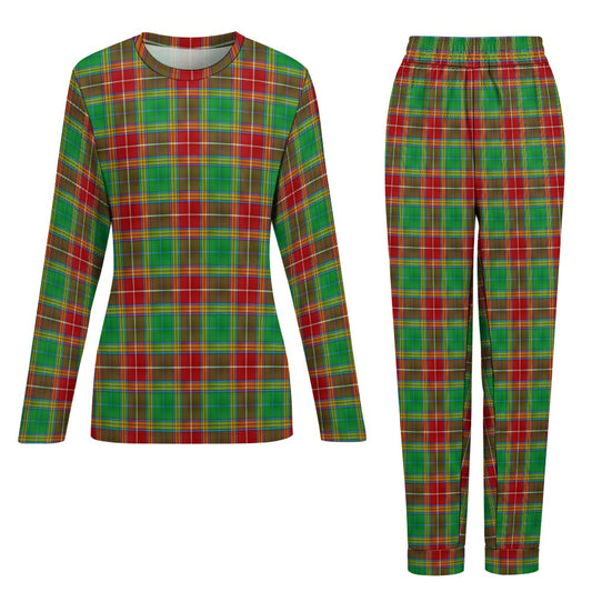 Clan Baxter Tartan Women's Pajama Set