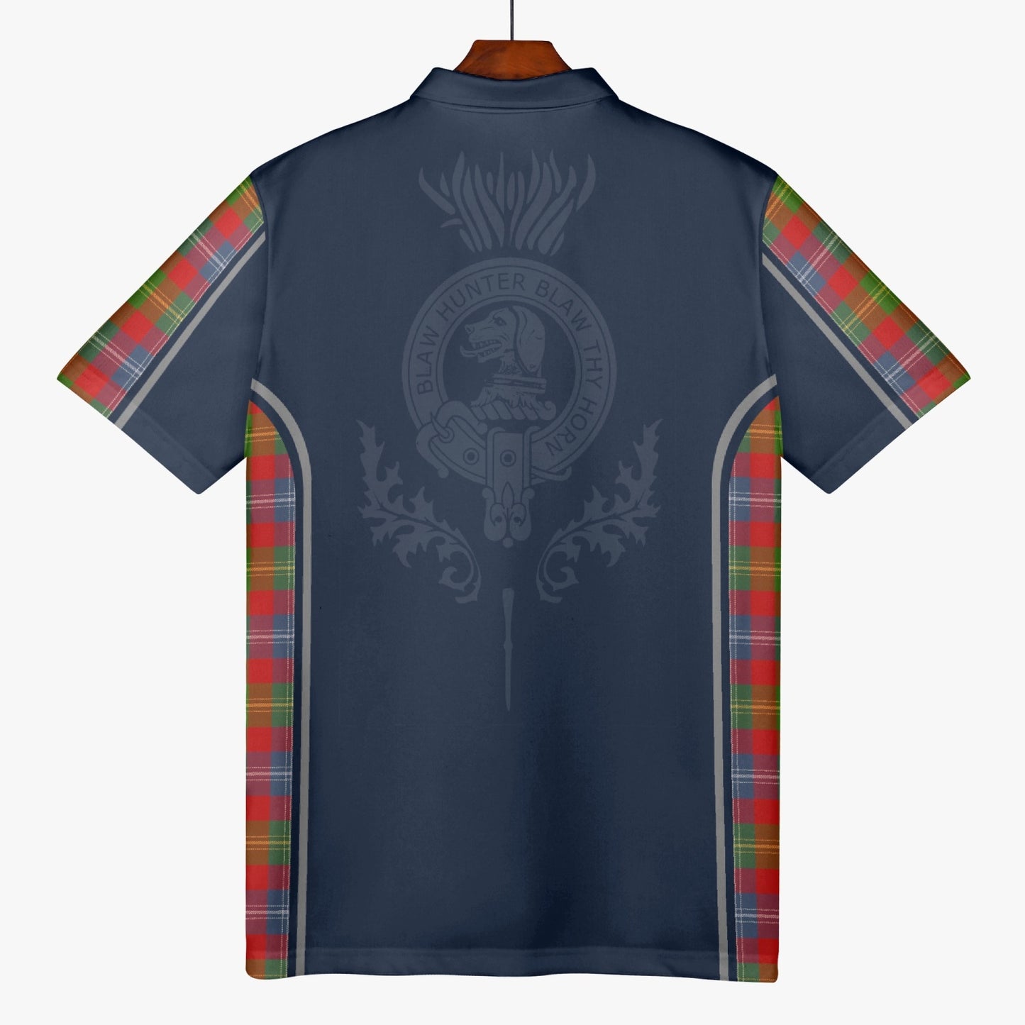 Clan Forrester | Foster Crest & Tartan Polo Shirt