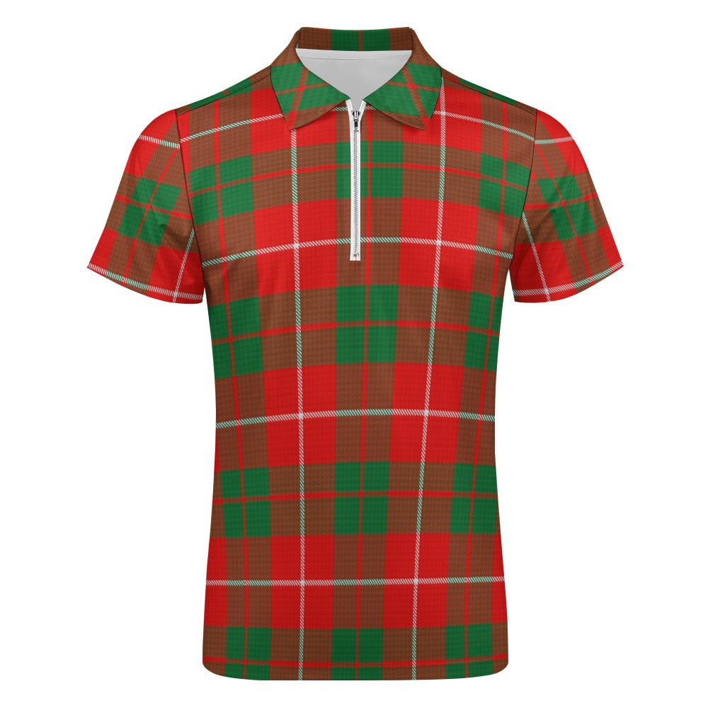 Clan MacKinnon Tartan Short sleeve polo shirt