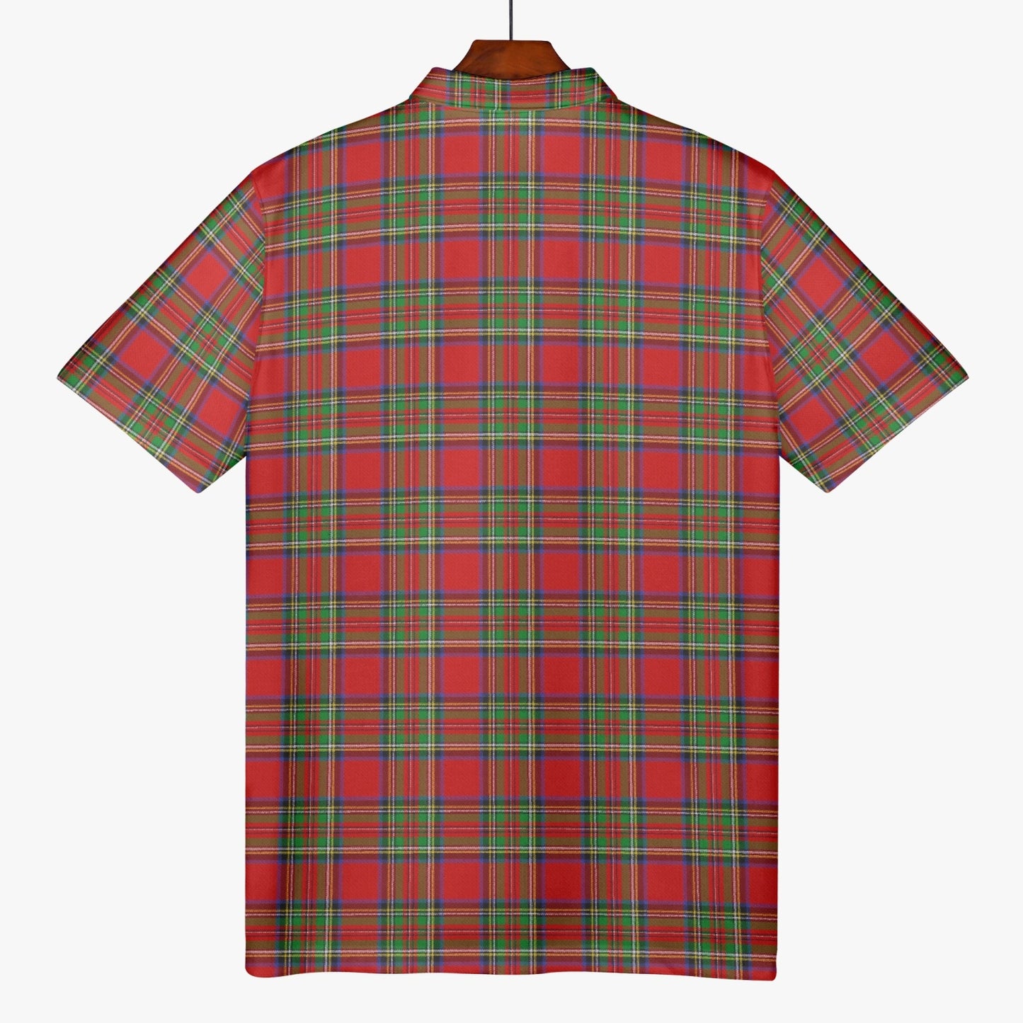 Clan Stewart Tartan Polo Shirt